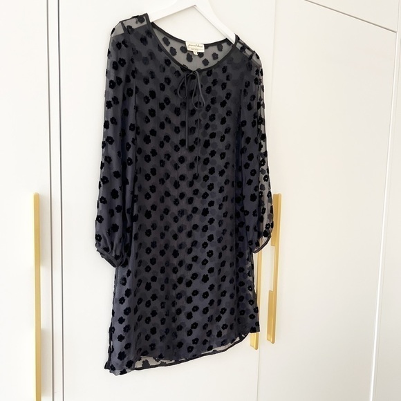 Jovovich-hawk Sheer patterned dress - Picture 7 of 8